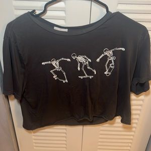 Full tilt crop skeletons skateboarding